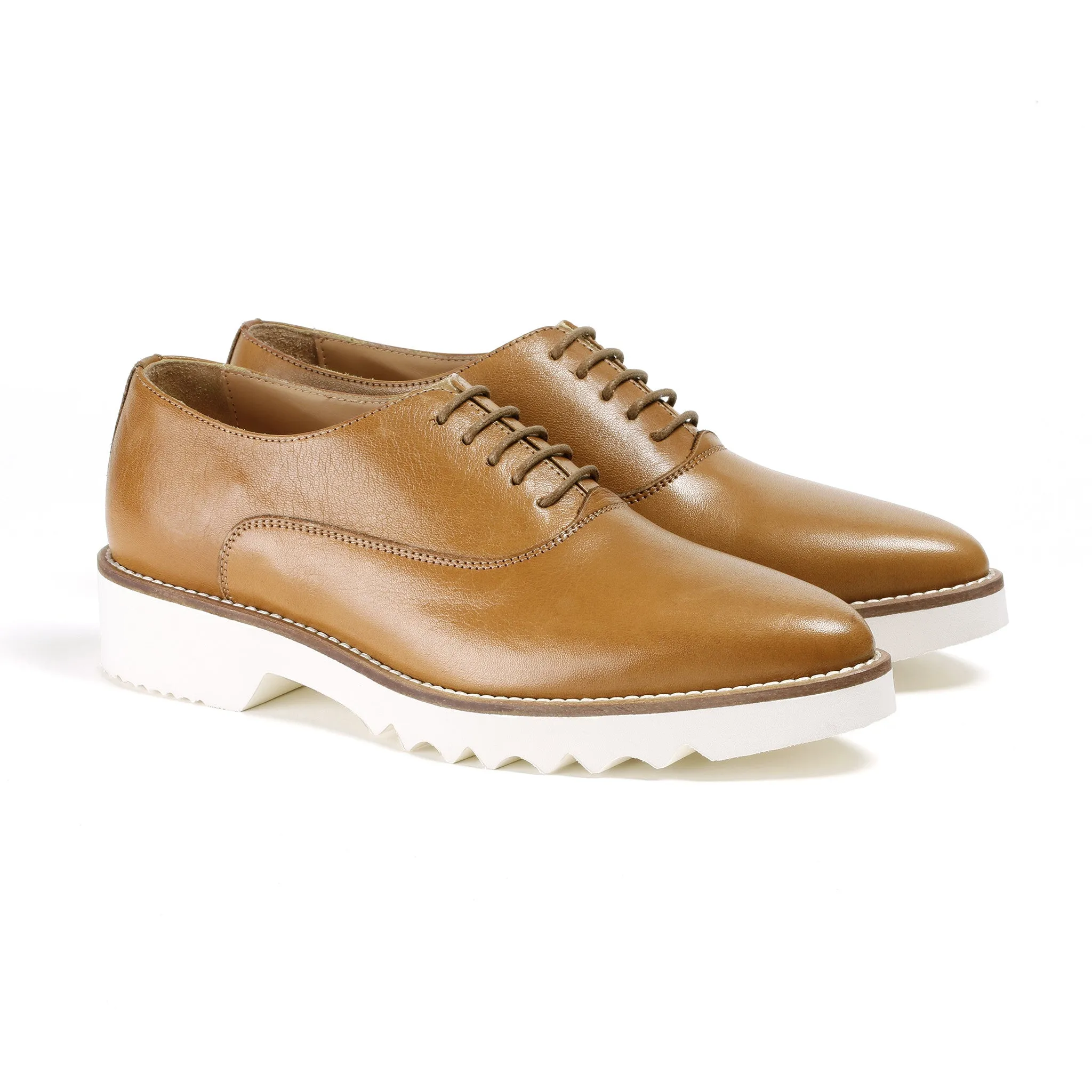 2017 Women's Tan Lace Up