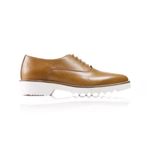 2017 Women's Tan Lace Up