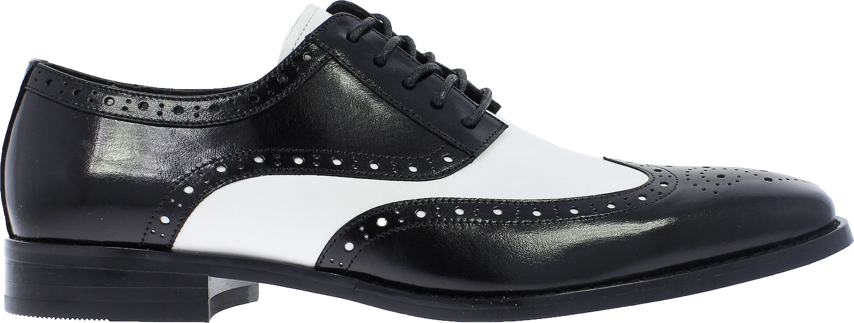 25092-111 I STACY ADAMS TINSLEY I BLACK-WHITE