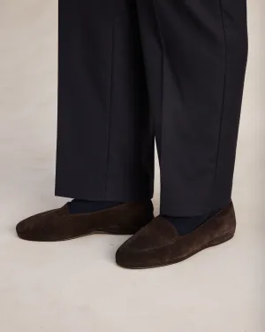 Alfresco Loafer - Dark Chocolate Suede