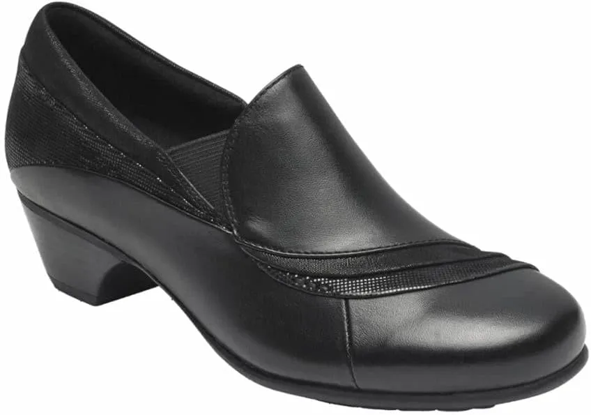 Aravon Women's Provence Asymmetrical Slipon Pump