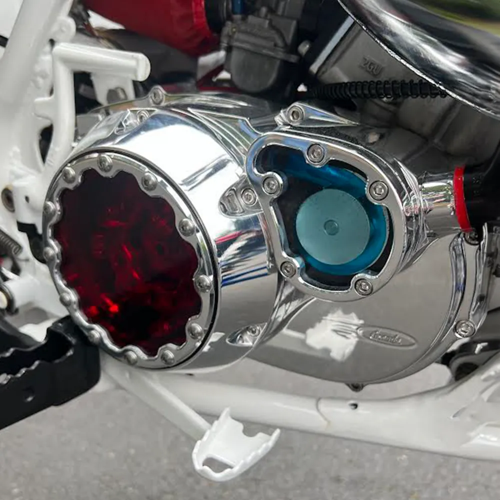 Banshee Billet Clutch Cover with Lexan Waterpump Cover