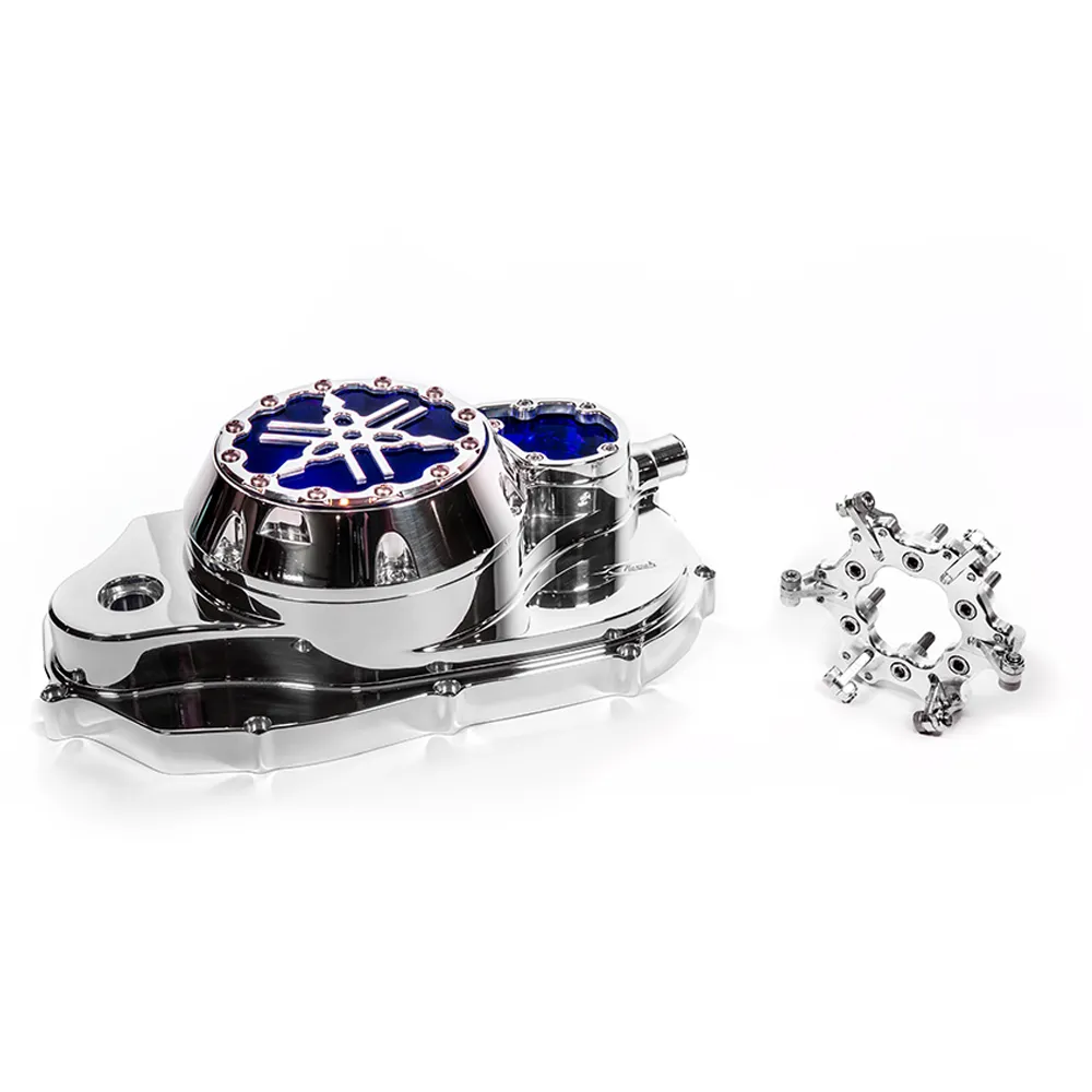 Banshee Billet Clutch Cover with Lexan Waterpump Cover