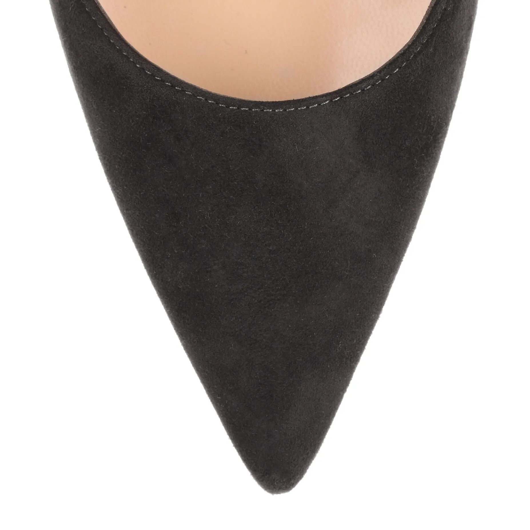 BB70 dark grey suede pump