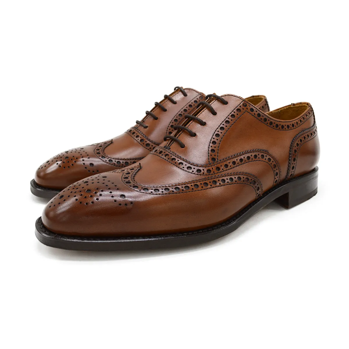 Berwick 1707 Oxford Brogue (5215) Tan