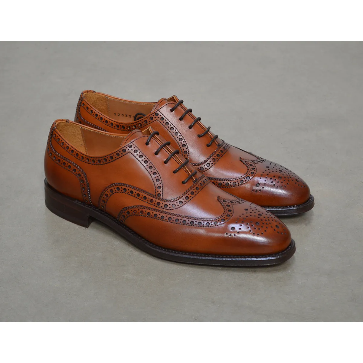 Berwick 1707 Oxford Brogue (5215) Tan
