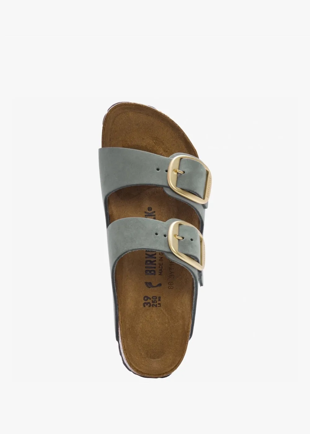 Birkenstock Arizona Big Buckle Thyme Nubuck Leather Regular