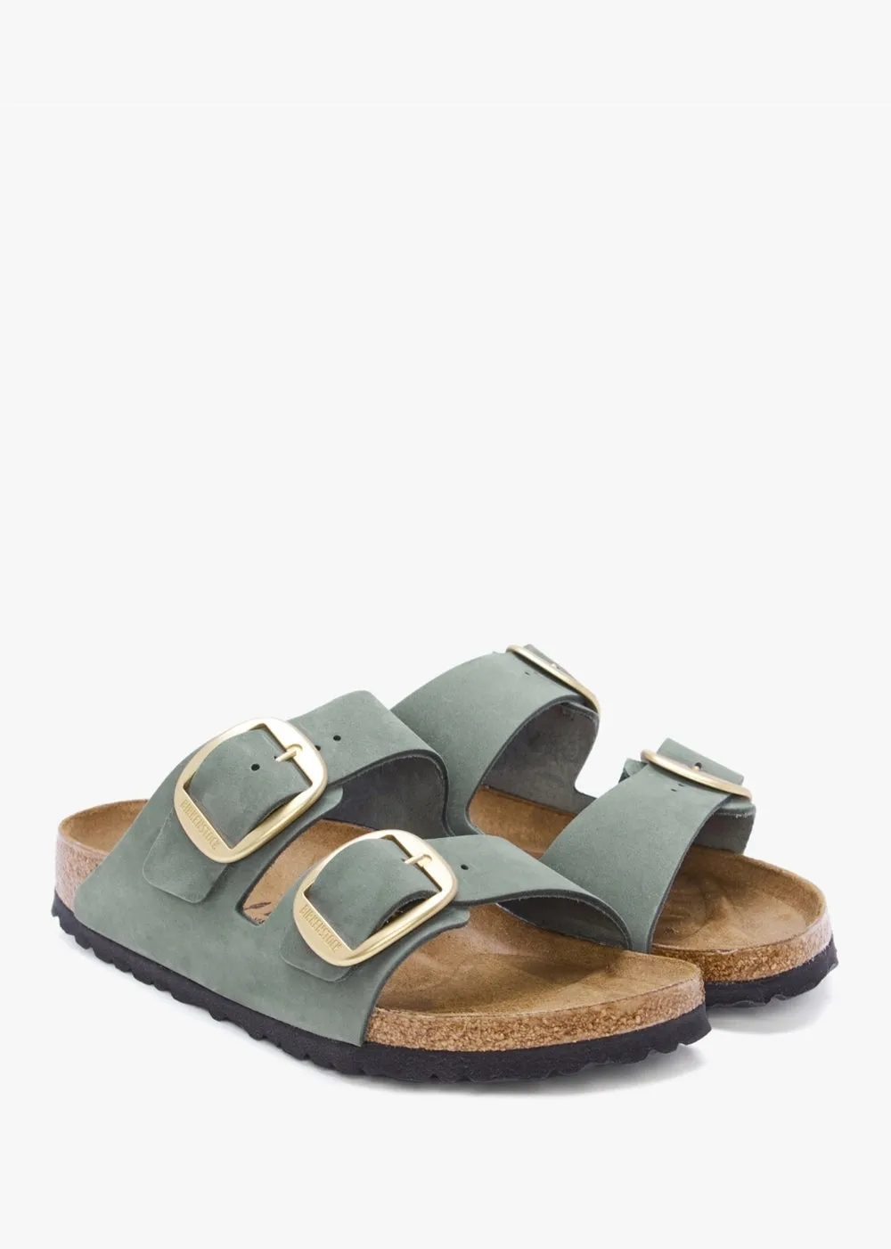 Birkenstock Arizona Big Buckle Thyme Nubuck Leather Regular