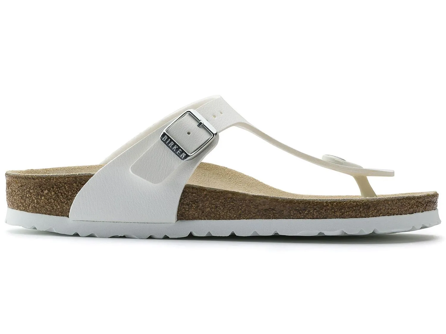 Birkenstock Gizeh Sandal - Birko Flor White
