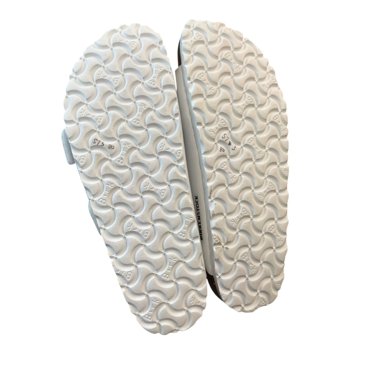 Birkenstock White Arizona Sandals - 39 / 6