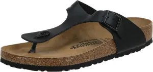 Birkenstock Women's Gizeh Thong Sandal, Black Patent, 41 M EU/10-10.5 B(M) US