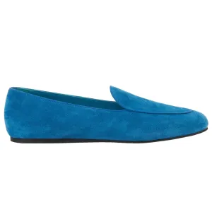 Blue Calfskin Loafer