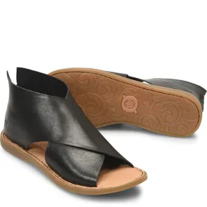 Born Black with Natural Sole IWA Womens Sandals BR0018400
