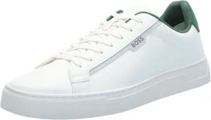 BOSS Men's Rhys Cupsole Small Logo Sneaker