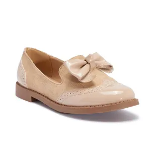 Bow detail loafer