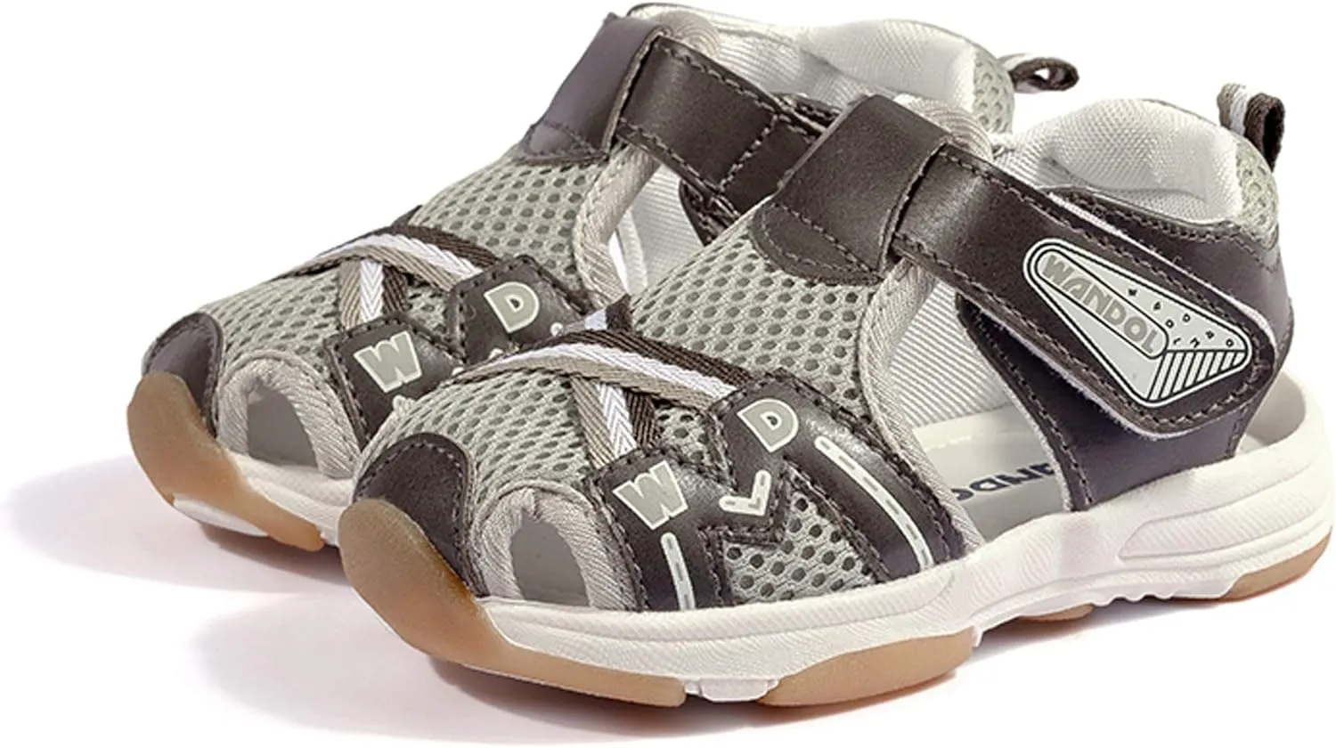 Boys Girls Athletic Sandals Outdoor Breathable Closed- Toe Sports Sandals