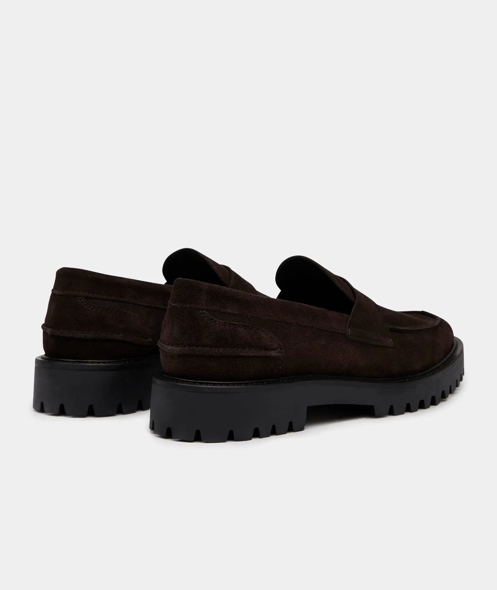 Brown Aaron Proactive service Loafer Exquisite - Suede Penny