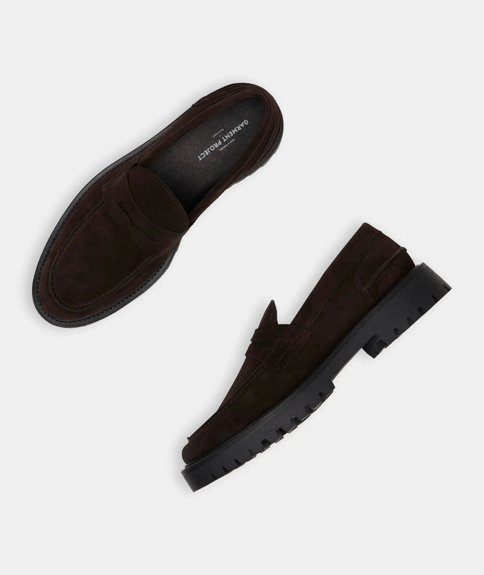 Brown Aaron Proactive service Loafer Exquisite - Suede Penny