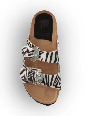 Buckle Animalier Donna Sandals