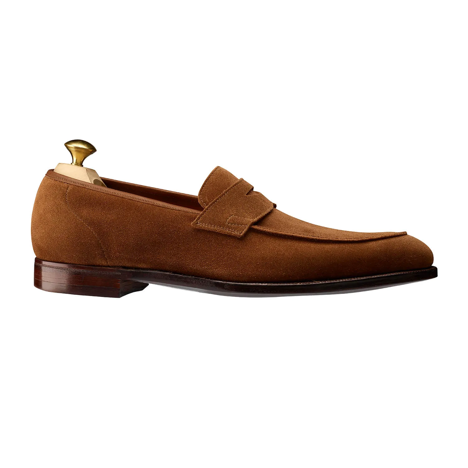 Cadogan Tobacco Calf Suede, Crockett & Jones