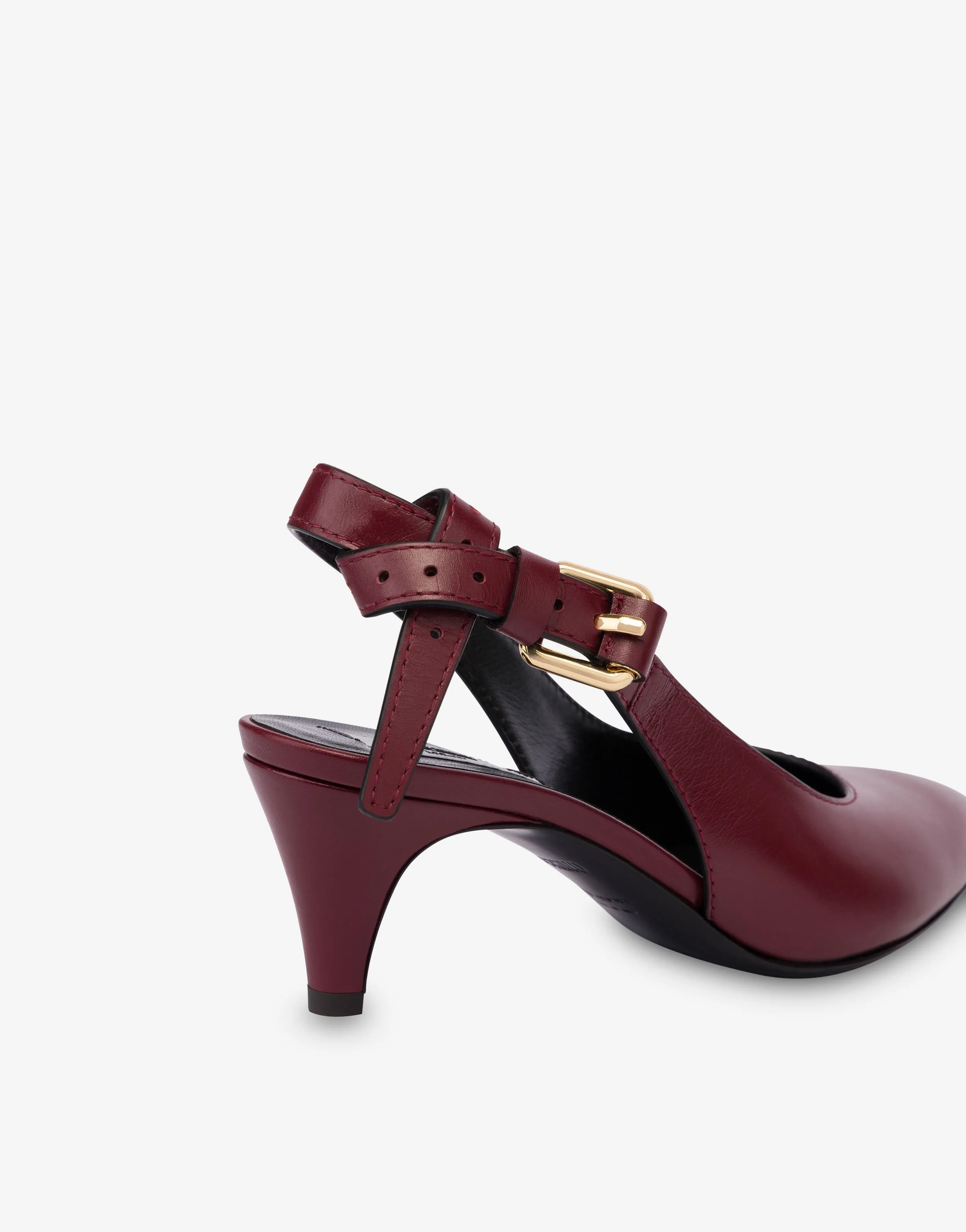 Calf leather slingback