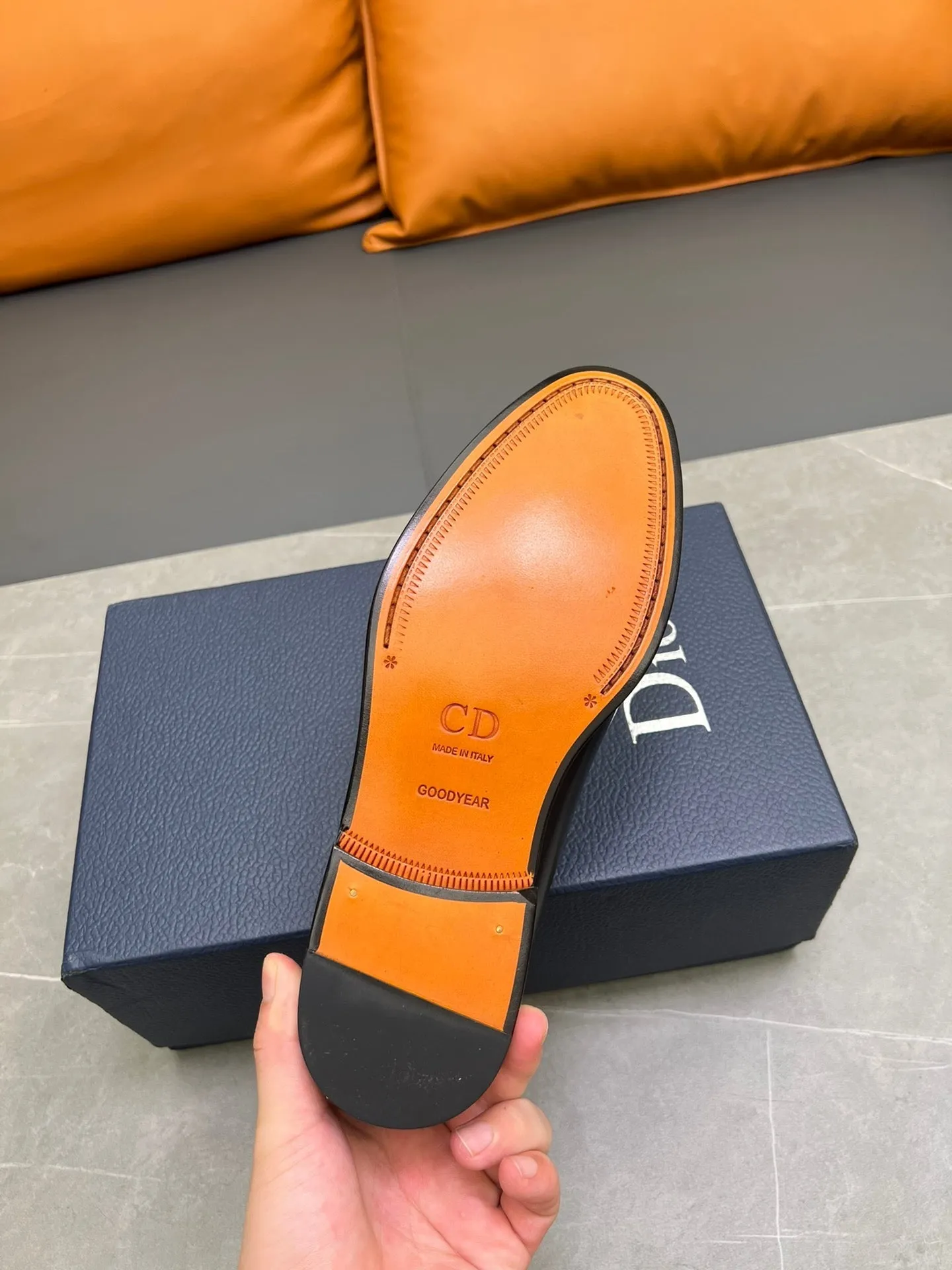CD SPARROW LOAFER BLACK SUEDE