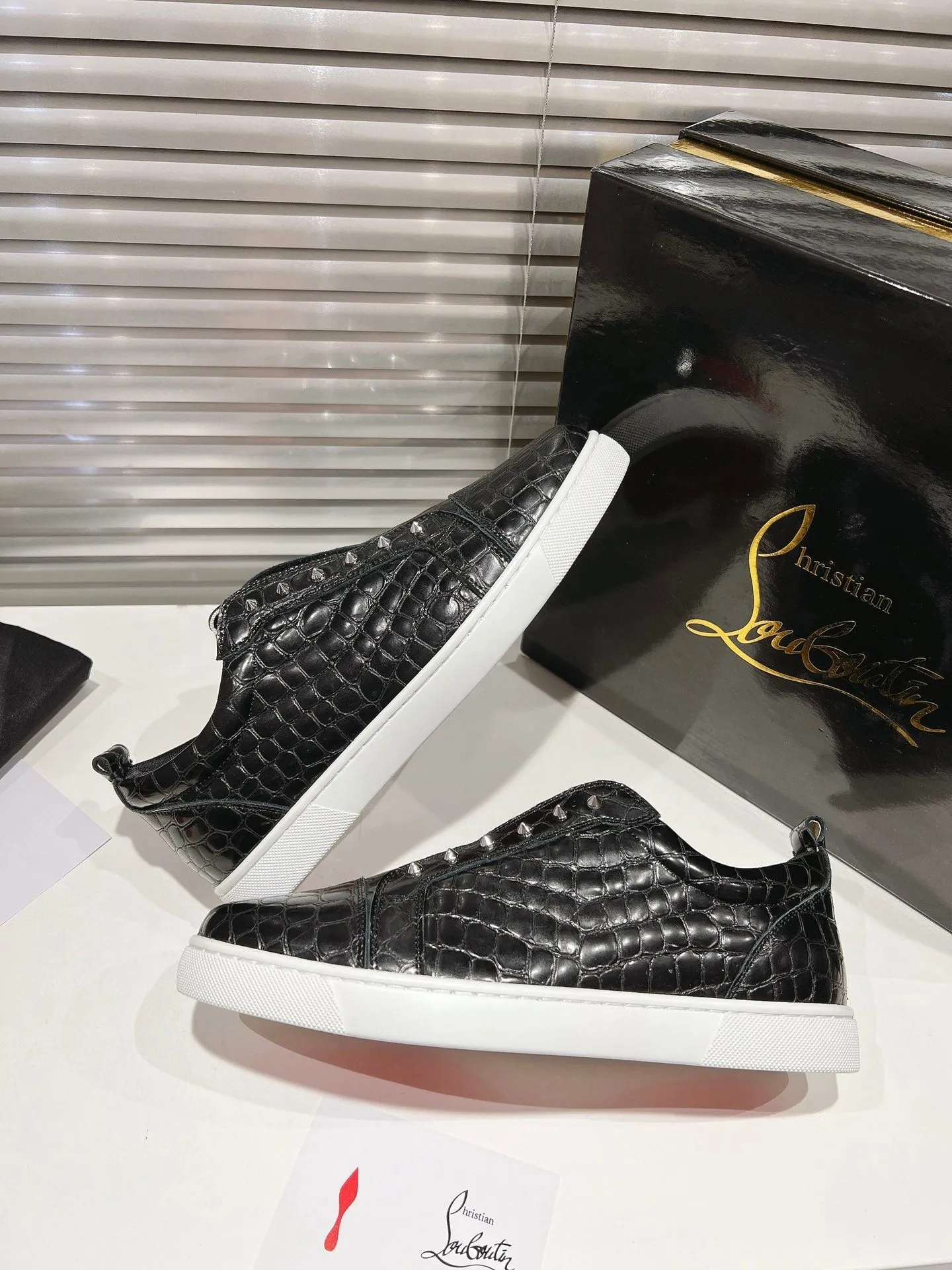 CL F.A.V Fique A Vontade Slip-on sneakers Black  Calf Leather 242411
