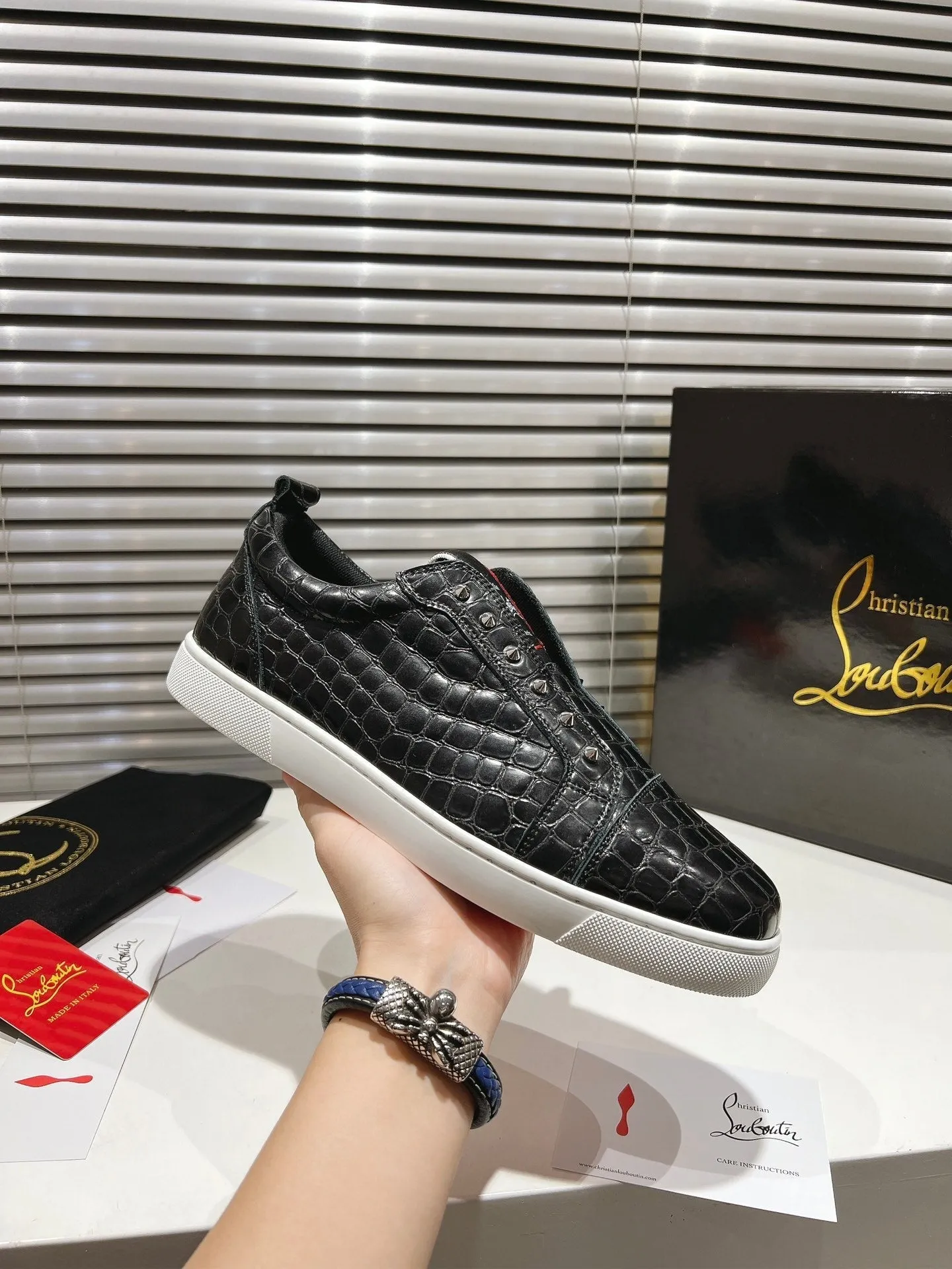 CL F.A.V Fique A Vontade Slip-on sneakers Black  Calf Leather 242411