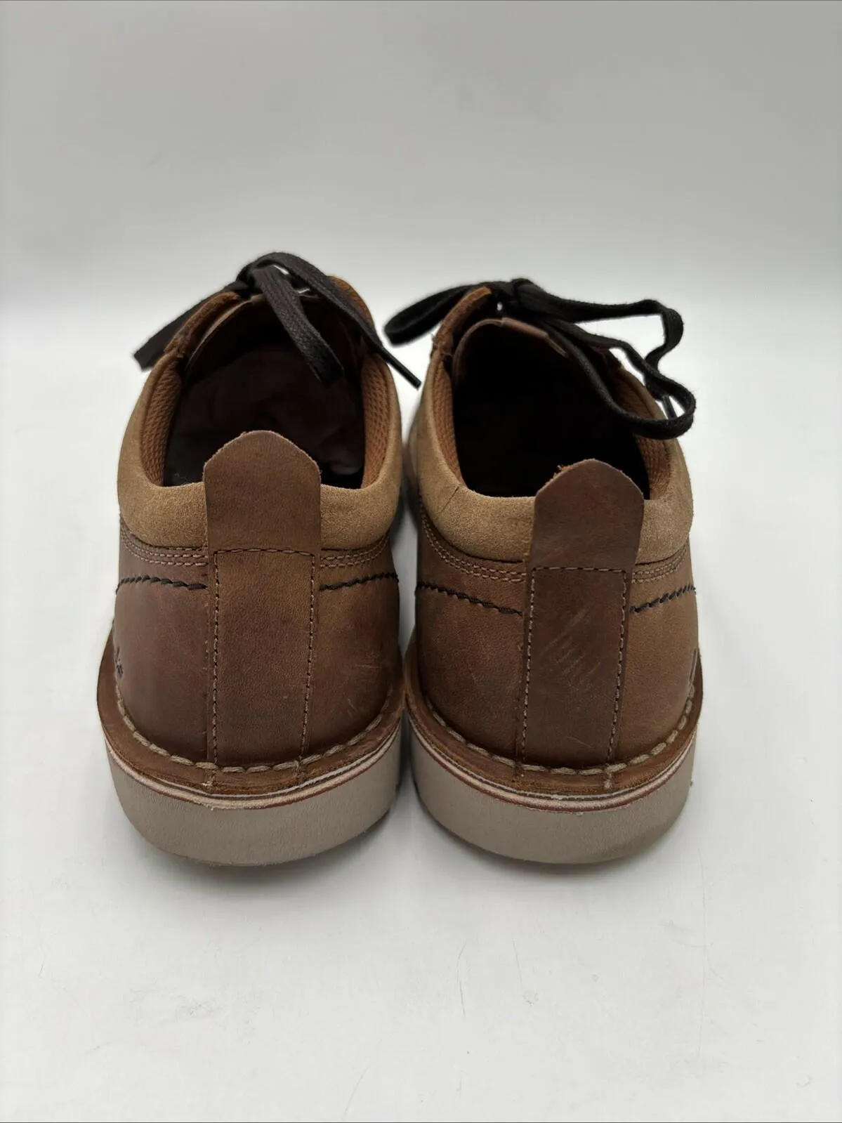 Clarks Men's Eastridge Low Shoes Brown Size 10.5M