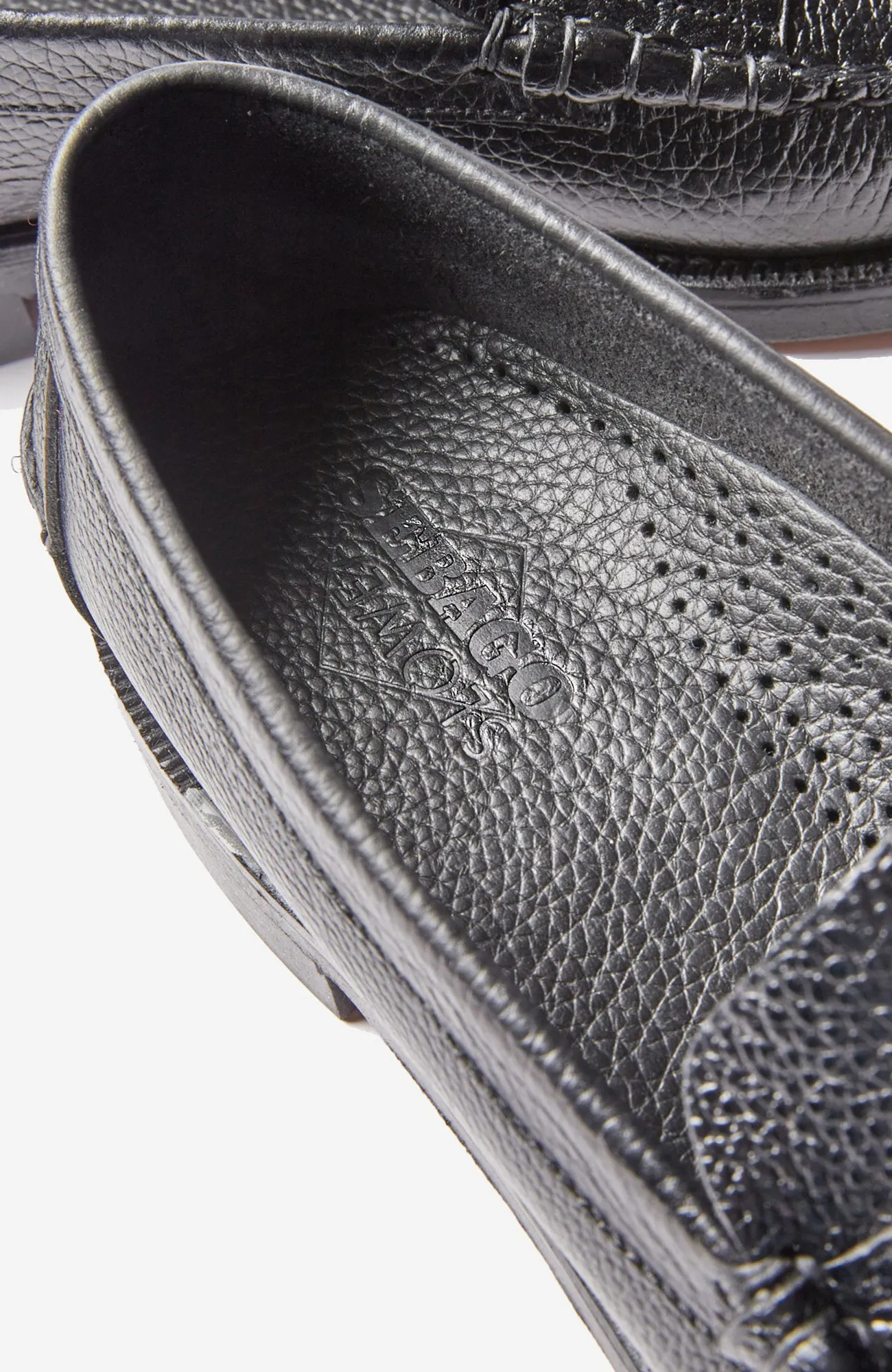 Classic DAN Loafer in hammered calfskin