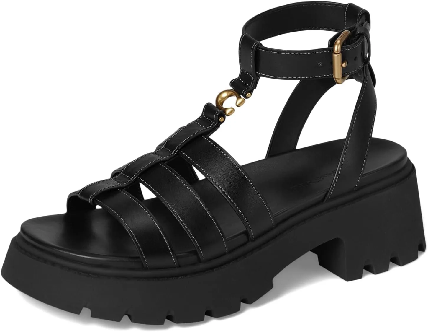 Coach Women's Sculpted C Platform Fisherman Sandal