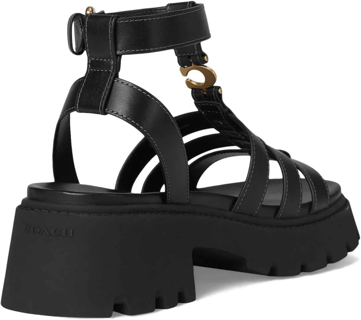 Coach Women's Sculpted C Platform Fisherman Sandal
