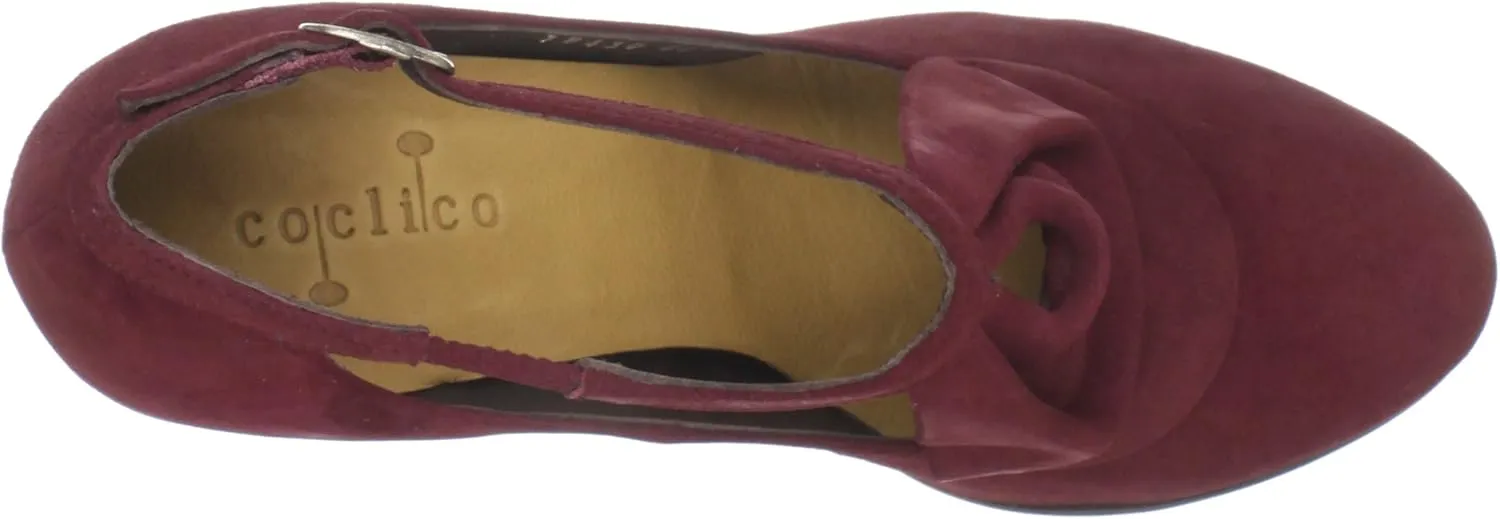Coclico Women's Ovid T-Strap Pump