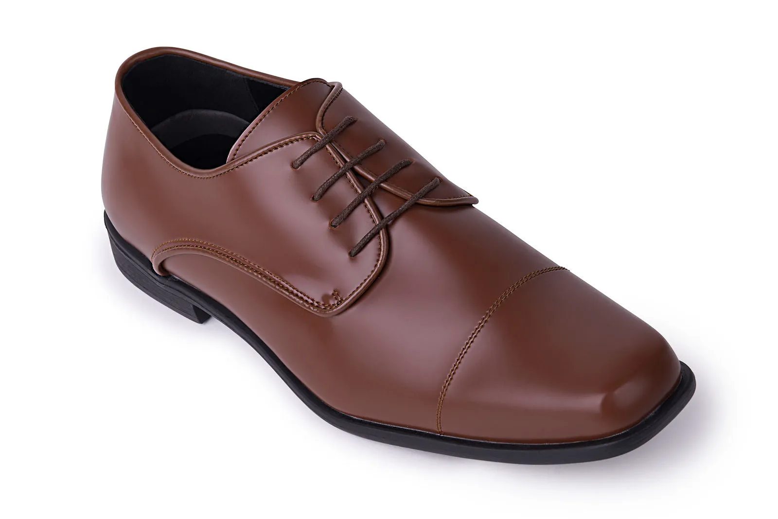 Cognac Brown  Oxford Shoe