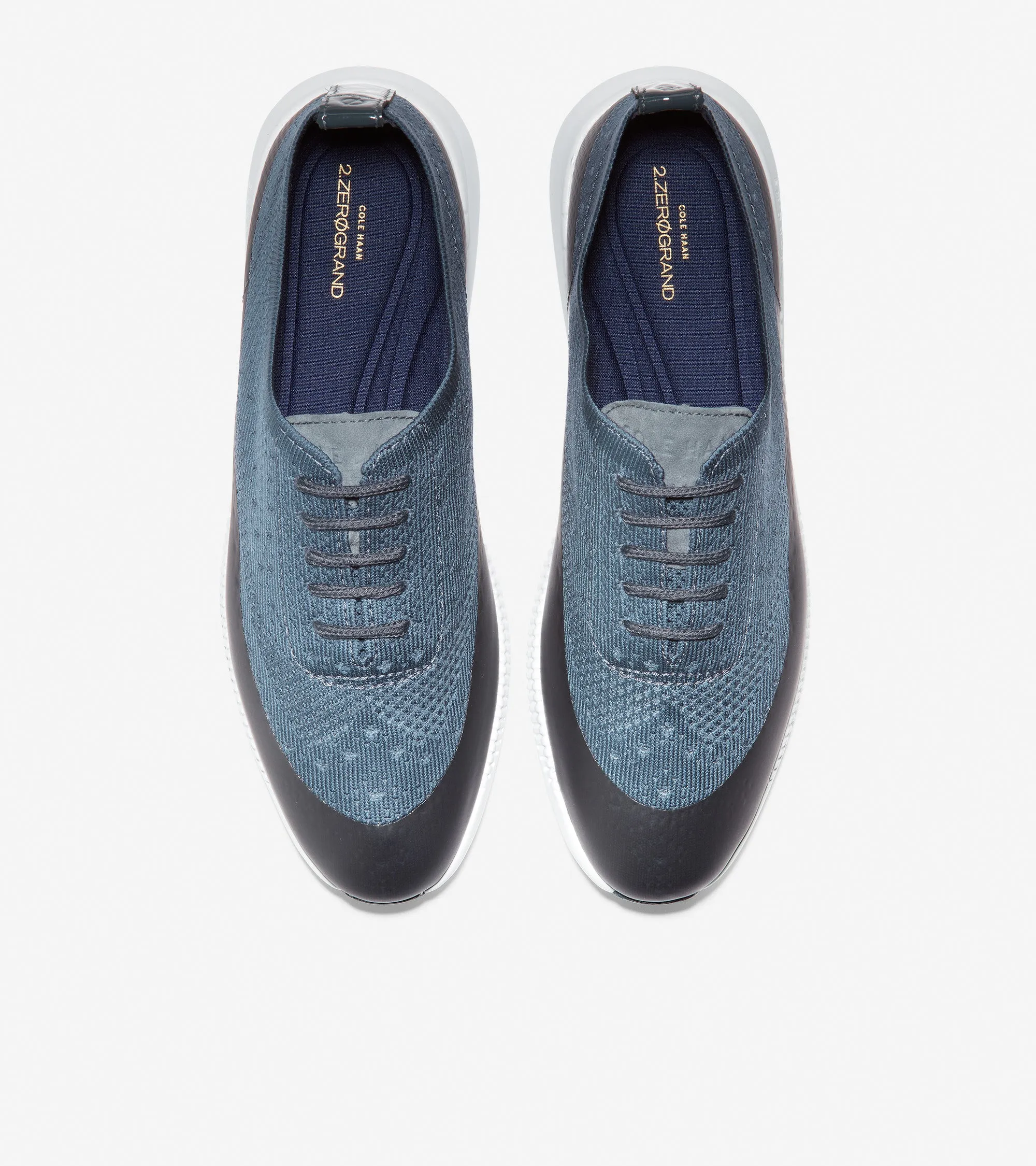 Cole Haan 2.ZERØGRAND Stitchlite Oxford Water Resitant Ombre Blue/Optic White