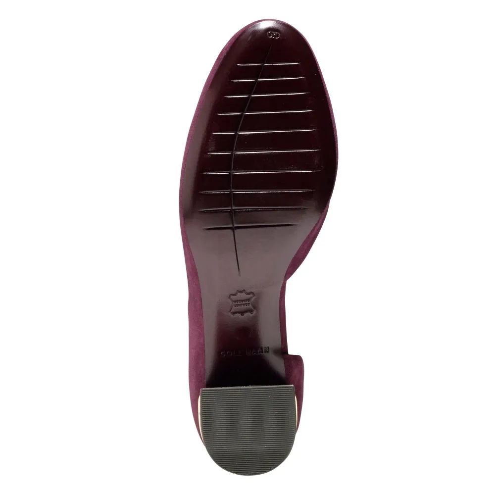 Cole Haan, Laree Grand Pump 55mm, Fig Suede, 7
