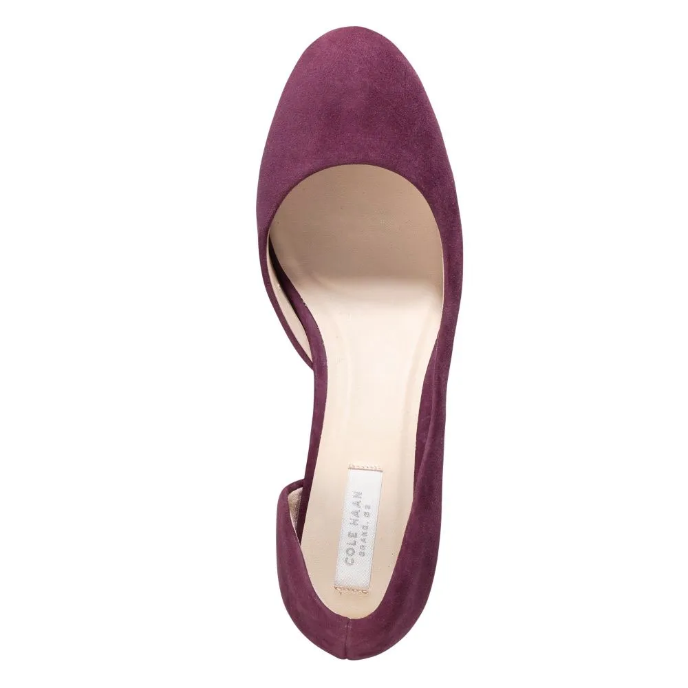Cole Haan, Laree Grand Pump 55mm, Fig Suede, 7