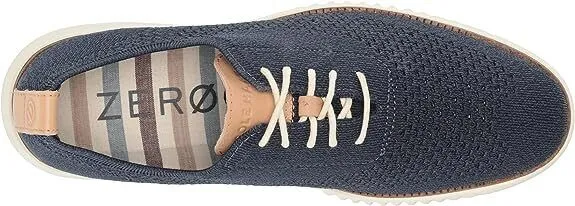 Cole Haan Mens 2.0 Zerogrand Stitchlite Oxfrd Ombre/MarineBlueTwistedKnit C35256