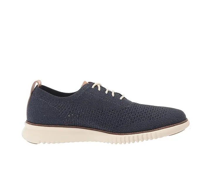 Cole Haan Mens 2.0 Zerogrand Stitchlite Oxfrd Ombre/MarineBlueTwistedKnit C35256
