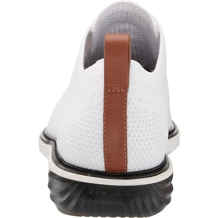 Cole Haan Mens GrandEvOlution Sititchlite Oxford Optic White Knit C32155