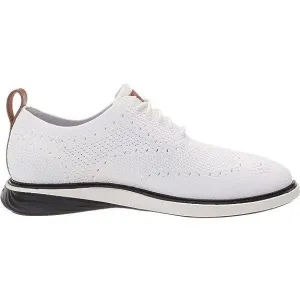 Cole Haan Mens GrandEvOlution Sititchlite Oxford Optic White Knit C32155