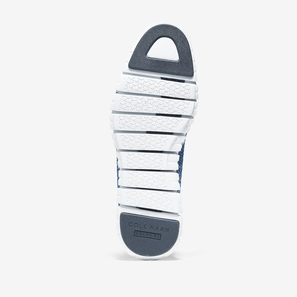 Cole Haan ZERØGRAND Stitchlite Oxford Navy Peony/Optic White/Navy Ink Knit/Optic White