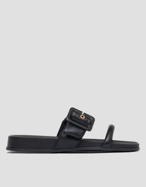 Connexion Elegan Buckle Sandal Slipper Wanita
