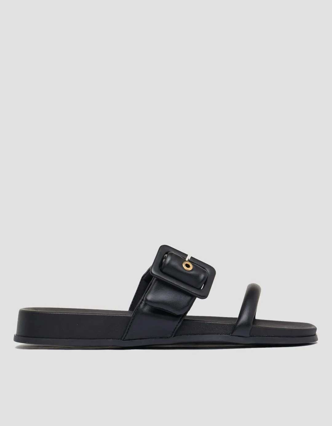 Connexion Elegan Buckle Sandal Slipper Wanita