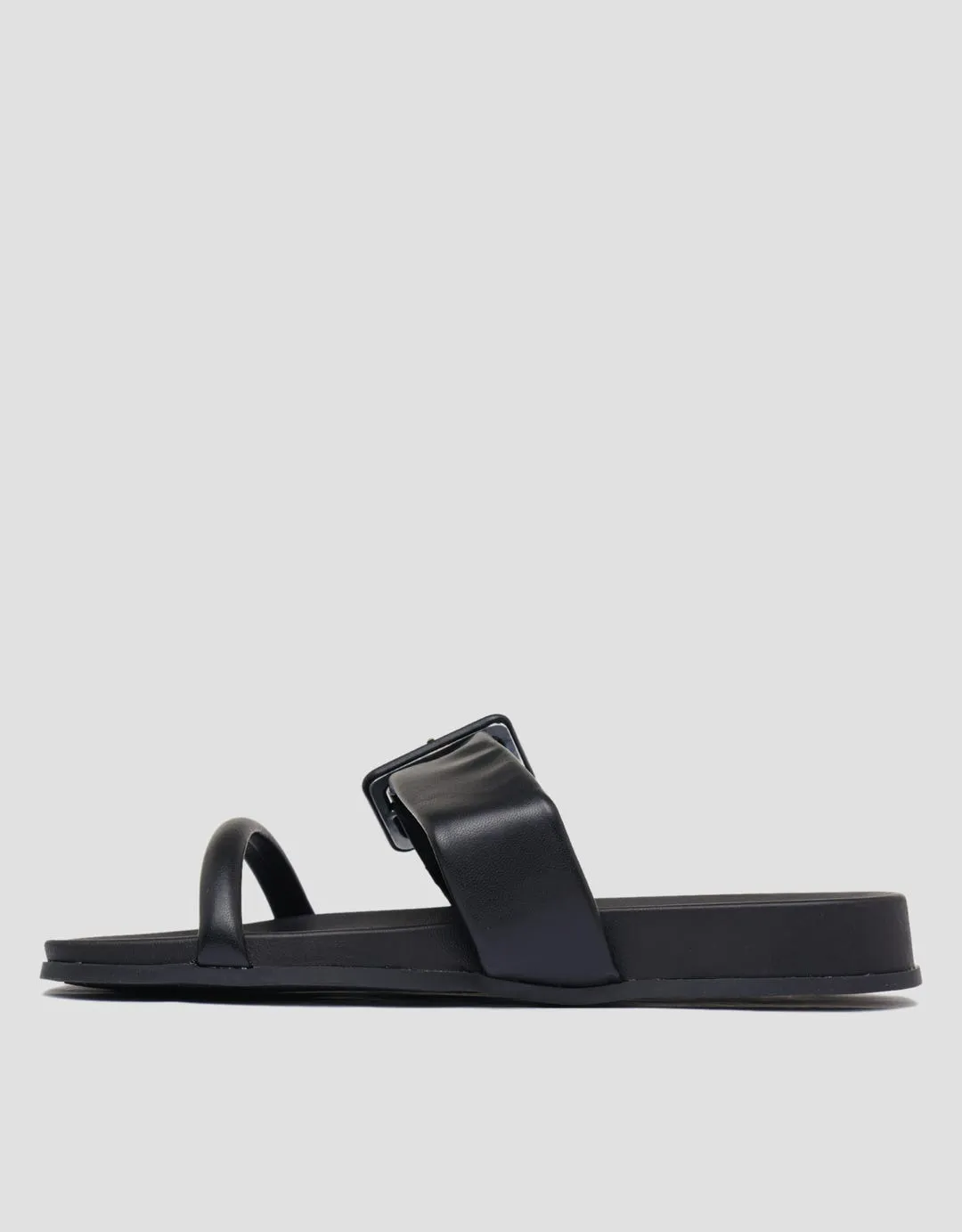 Connexion Elegan Buckle Sandal Slipper Wanita