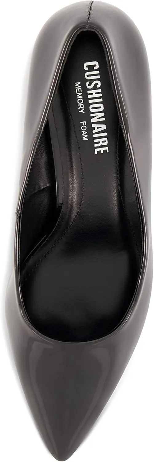 CUSHIONAIRE Women's Preston Dress Pump  Memory Foam, Wide Widths Available