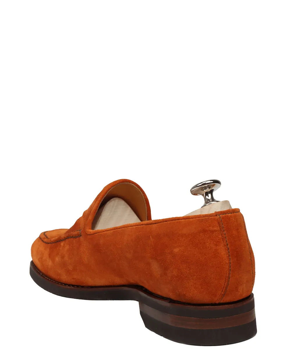 De Bustis Suede Loafer in Ambrato