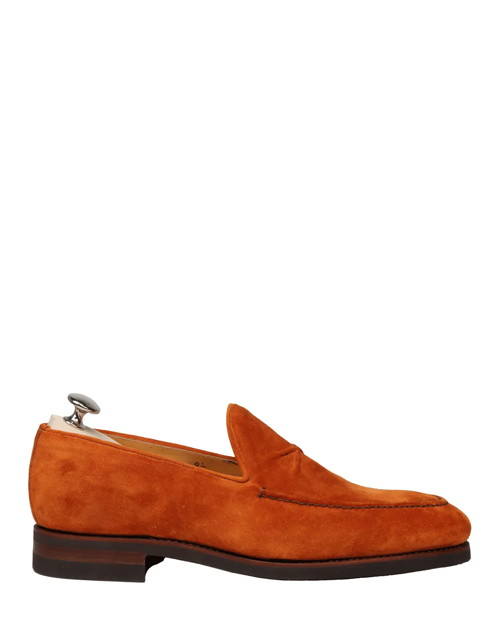 De Bustis Suede Loafer in Ambrato