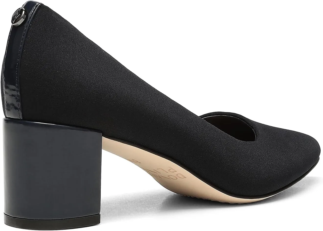 Donald Pliner Women's Stephani High Crepe Fabric – 2” Block, Chunky Heels Dress Shoes, Classic Pump