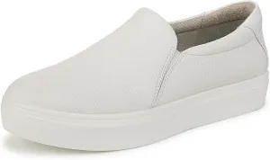 Dr. Scholl's Womens Madison Cloud Sneaker White Snake 6M